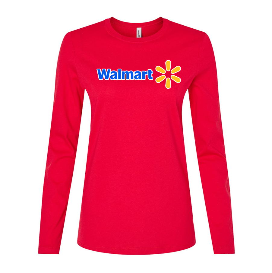 Women's  Walmart Long Sleeve T-Shirt