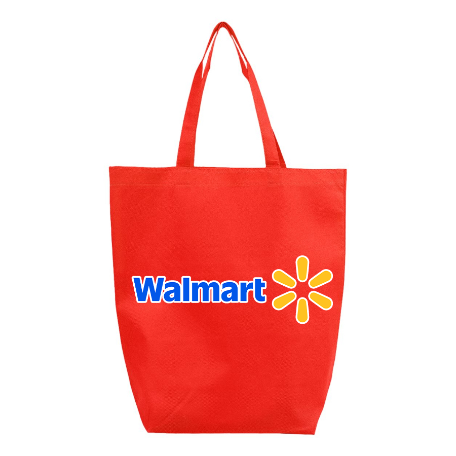 Walmart Q-Tees  Non-Woven Gusset Bottom Tote