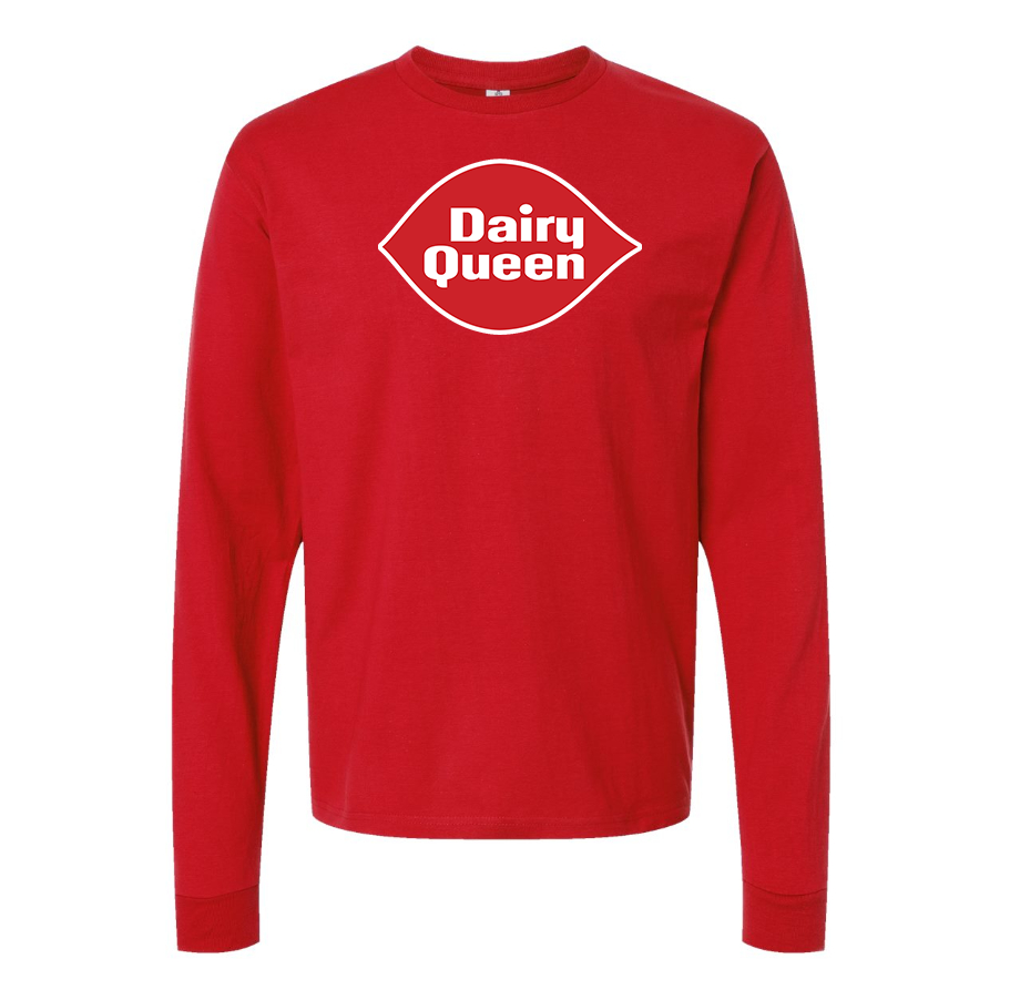 Men's Dairy Queen Cotton Long Sleeve T-Shirt