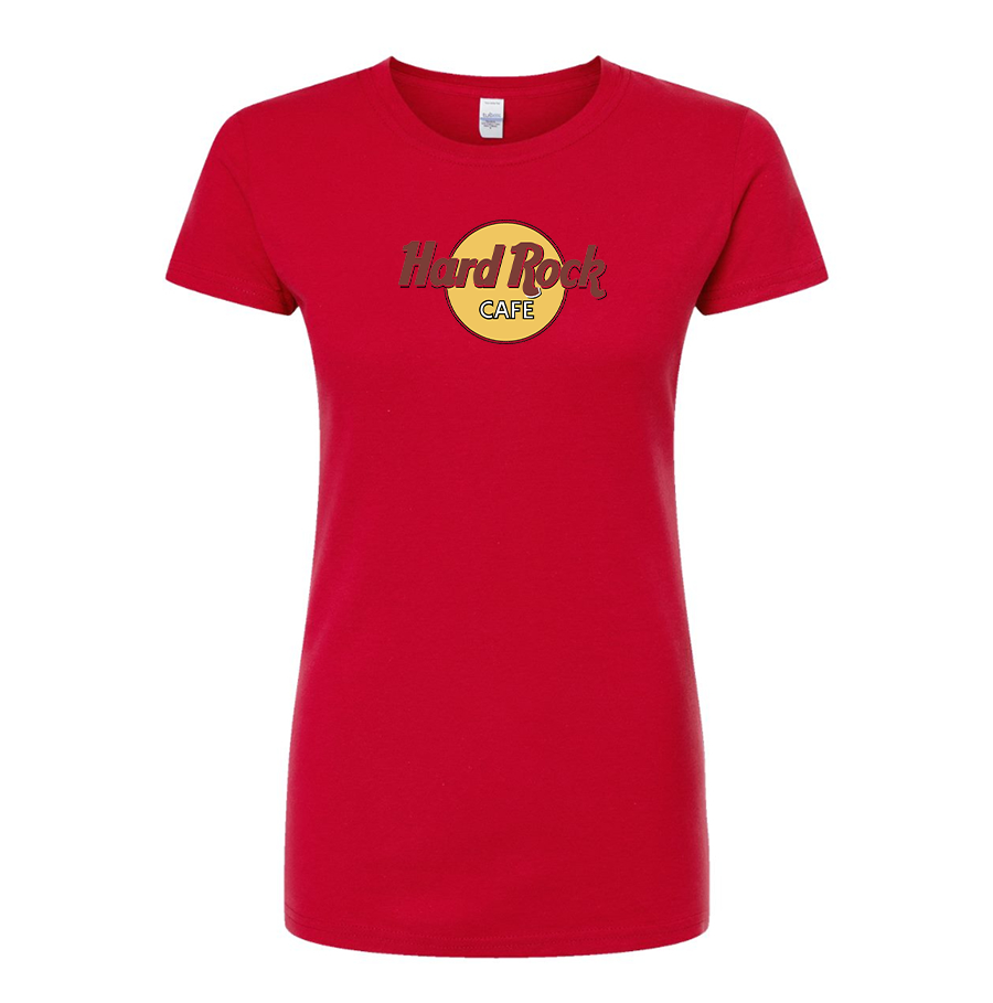 Women's Hard Rock Cafe Round Neck T-Shirt