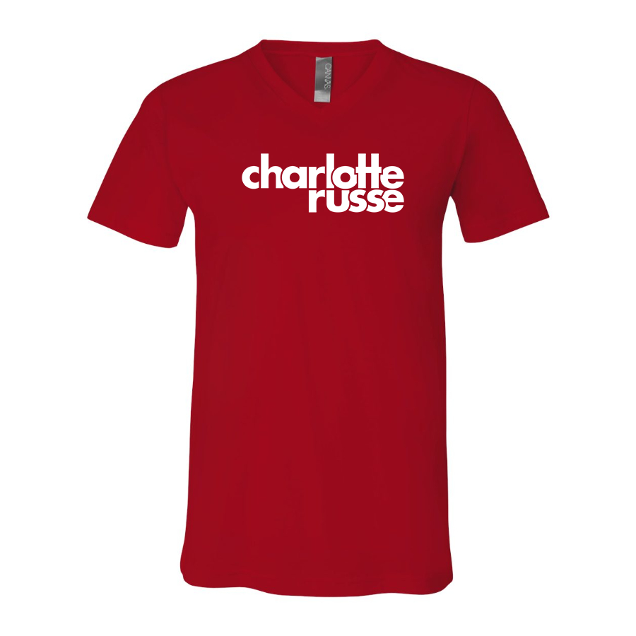 Men's Charlotte Russe BELLA  CANVAS  Jersey V-Neck Tee