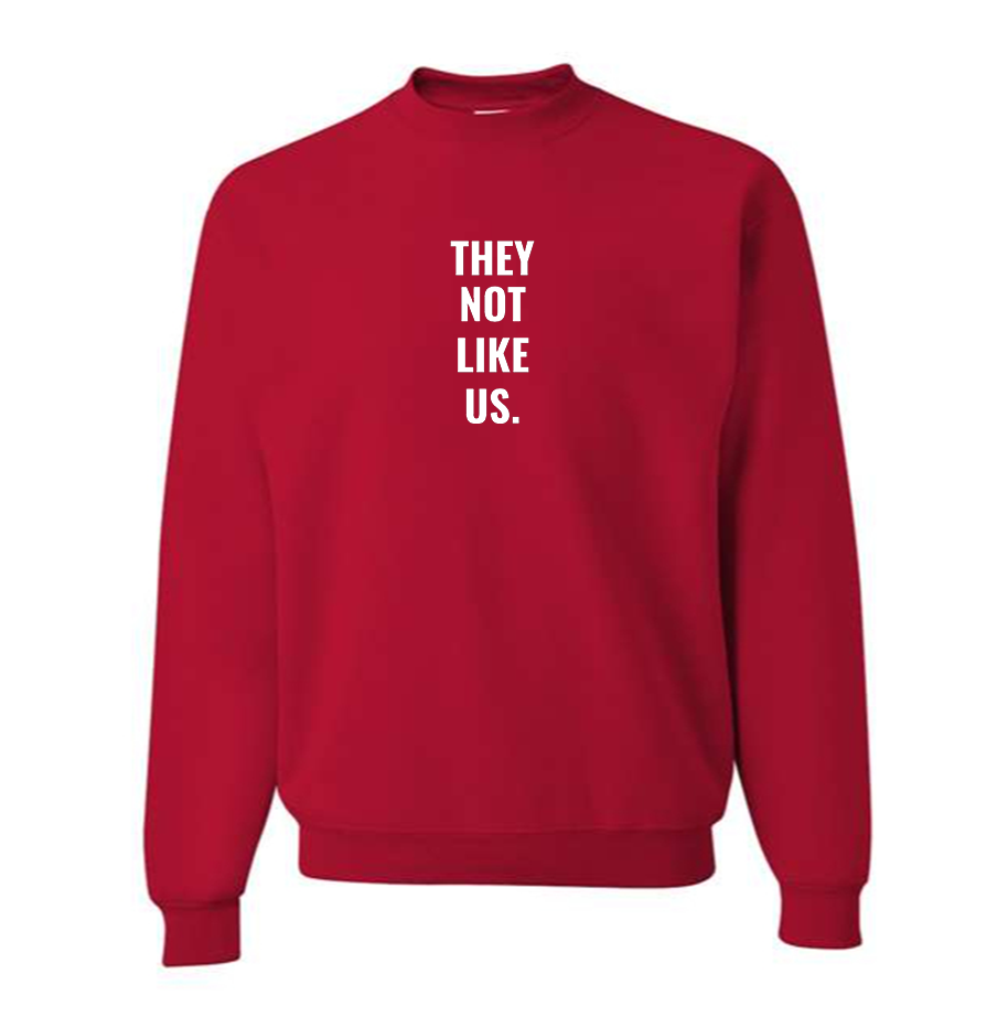 Men's They not like us   Crewneck Sweatshirt