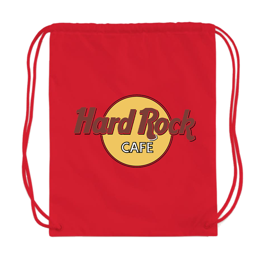 Hard Rock Cafe Drawstring Bag