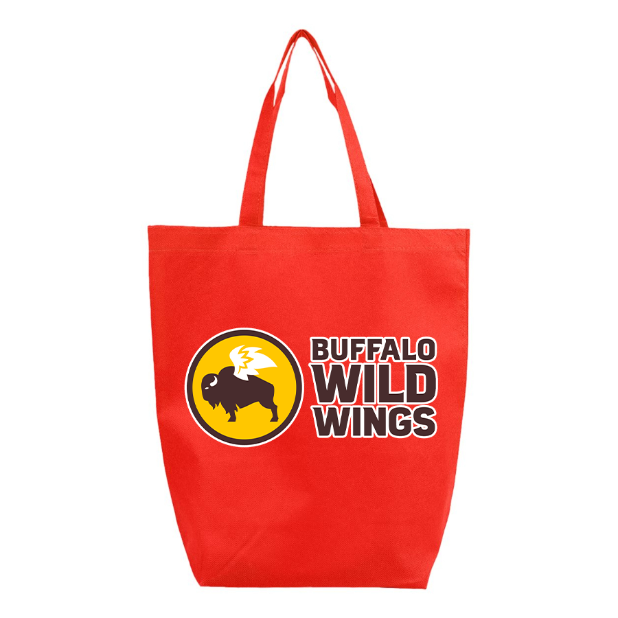 Buffalo Wild Wings  Q-Tees  Non-Woven Gusset Bottom Tote