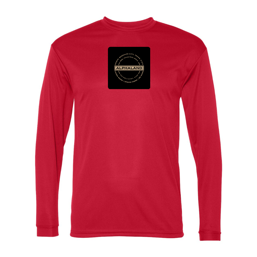 Men's Alphaland Polyester Long Sleeve T-Shirt