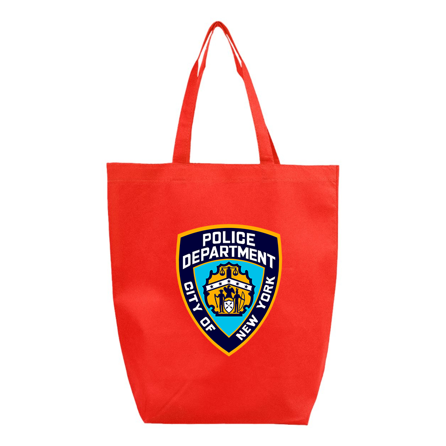 NYPD Q-Tees  Non-Woven Gusset Bottom Tote