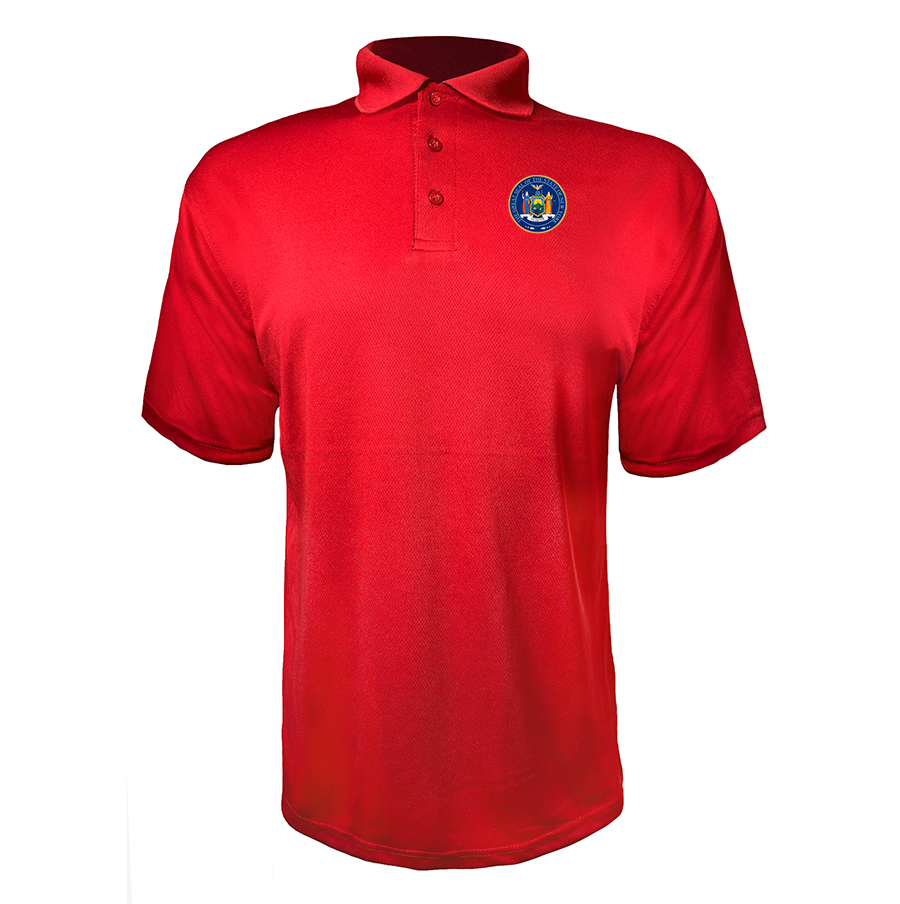 Men's New York Polyester Polos