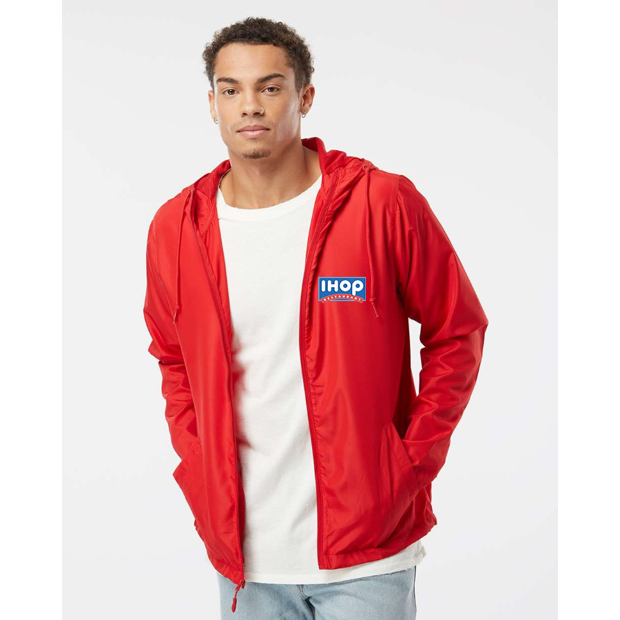 Men's ihop Independent Trading Co Lightweight Windbreaker Full-Zip Jacket