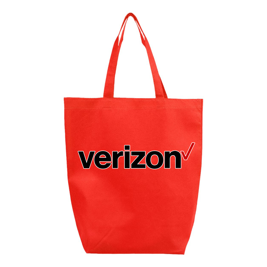 Verizon Q-Tees  Non-Woven Gusset Bottom Tote