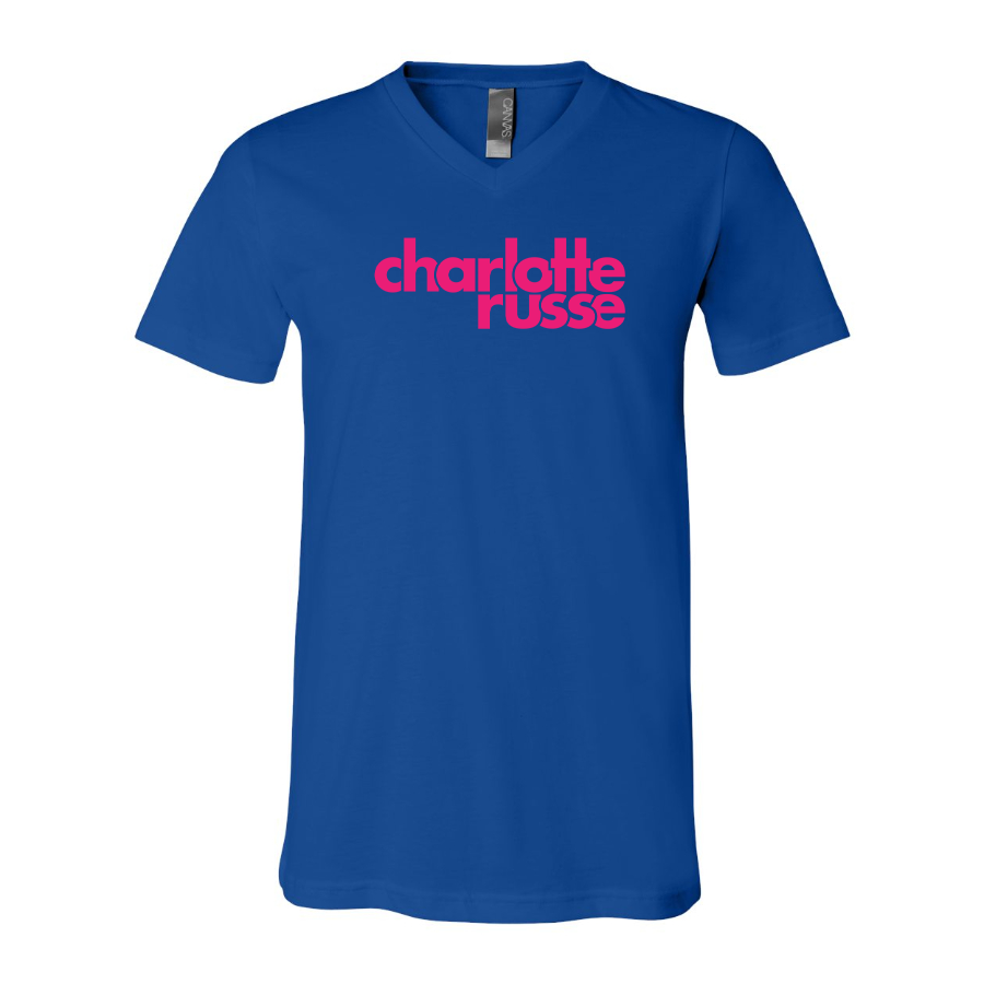 Men's Charlotte Russe BELLA  CANVAS  Jersey V-Neck Tee