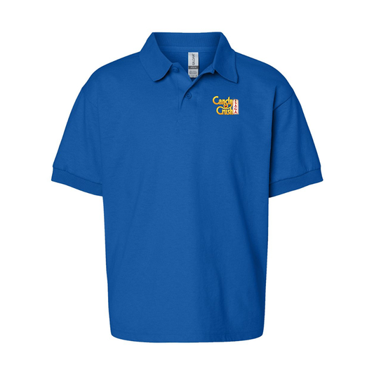 Youth's Candy Crush Gildan Dry Blend Jersey Polo