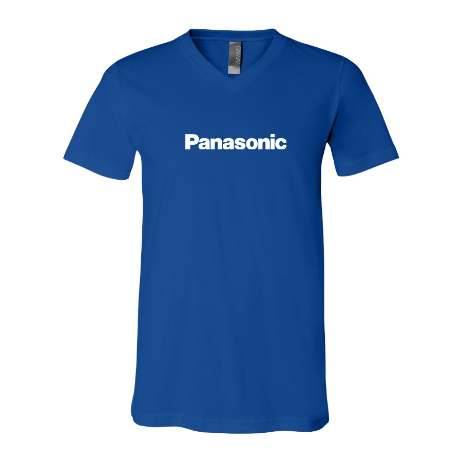 Men's Panasonic BELLA  CANVAS  Jersey V-Neck Tee