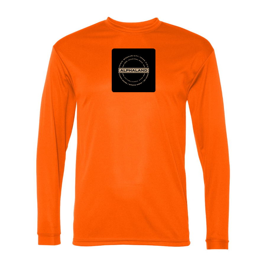 Men's Alphaland Polyester Long Sleeve T-Shirt