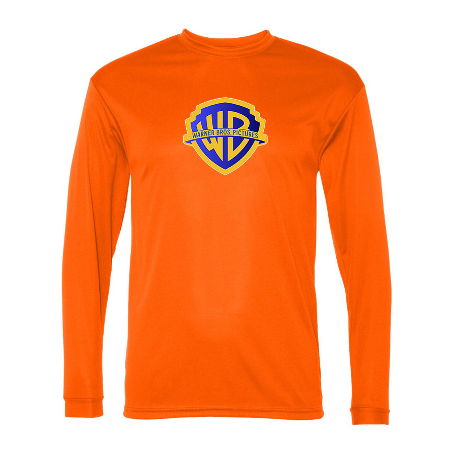 Men's  Warner Bros  Polyester Long Sleeve T-Shirt