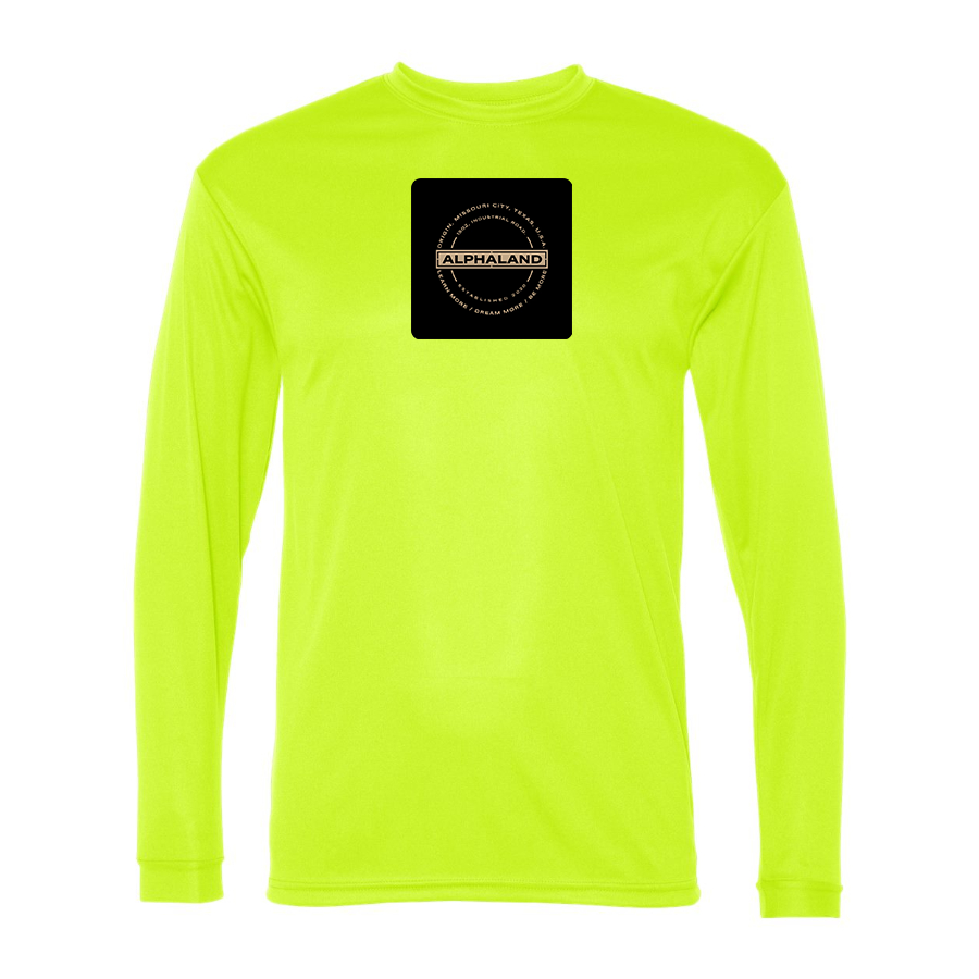 Men's Alphaland Polyester Long Sleeve T-Shirt