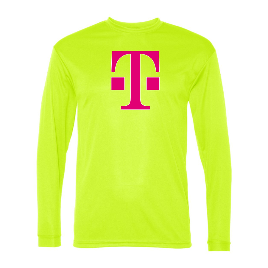 Men's T-Mobile Polyester Long Sleeve T-Shirt