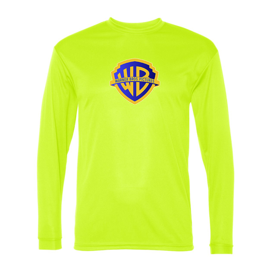 Men's  Warner Bros  Polyester Long Sleeve T-Shirt