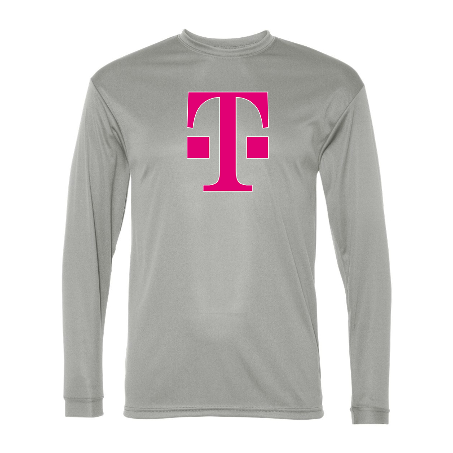 Men's T-Mobile Polyester Long Sleeve T-Shirt