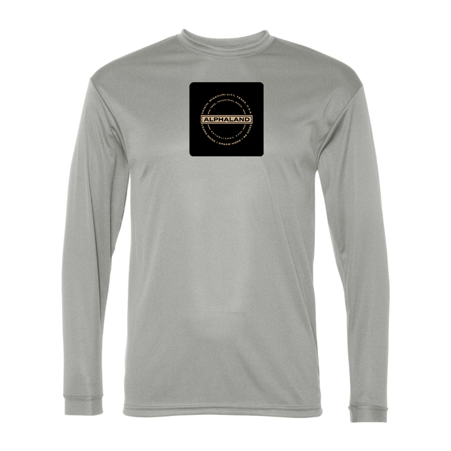 Men's Alphaland Polyester Long Sleeve T-Shirt