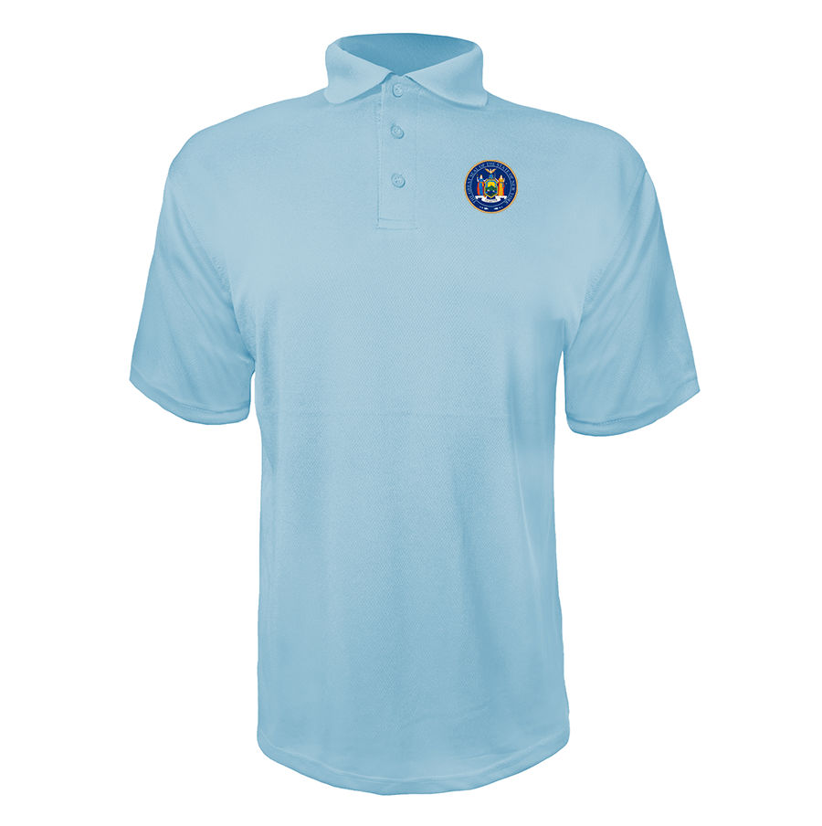 Men's New York Polyester Polos