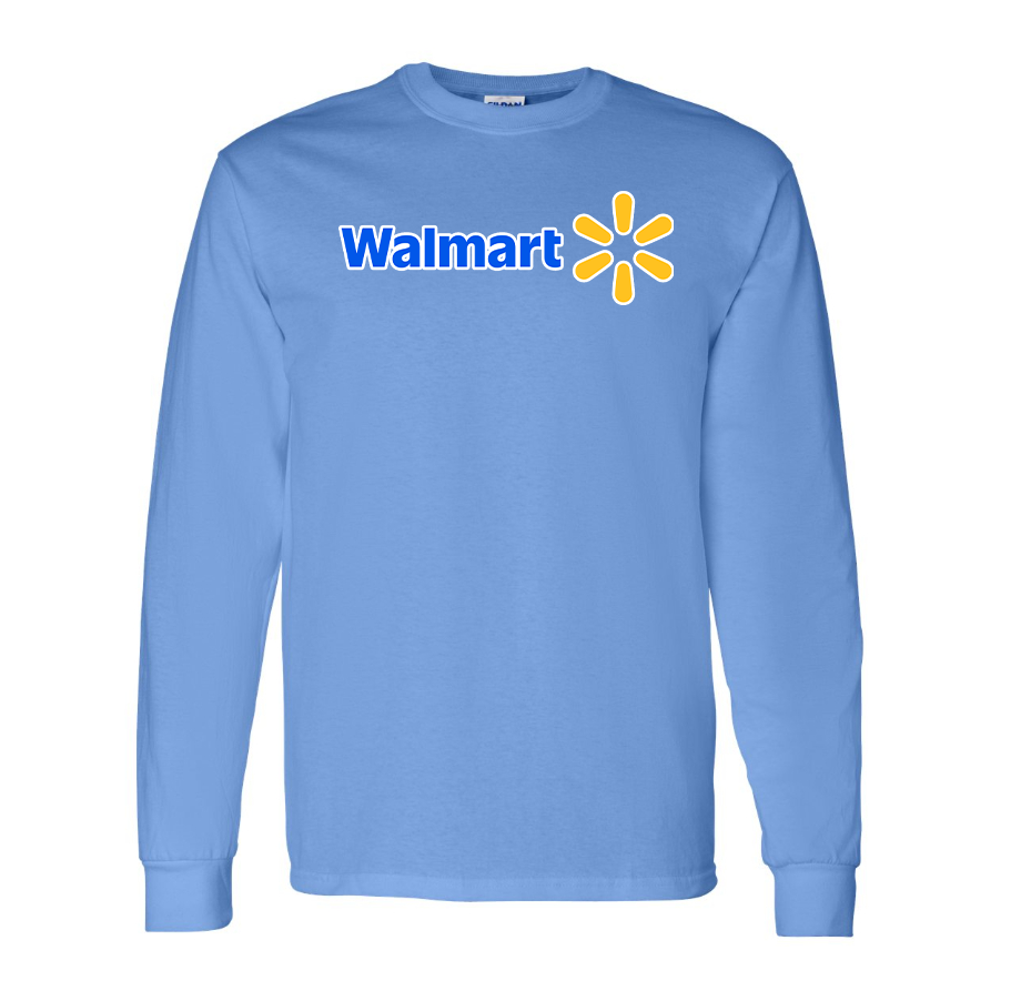 Men's Walmart Cotton Long Sleeve T-Shirt
