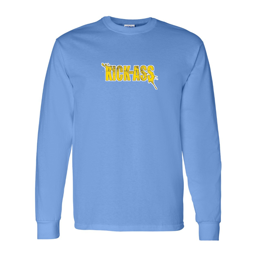 Men's Kick-Ass Cotton Long Sleeve T-Shirt