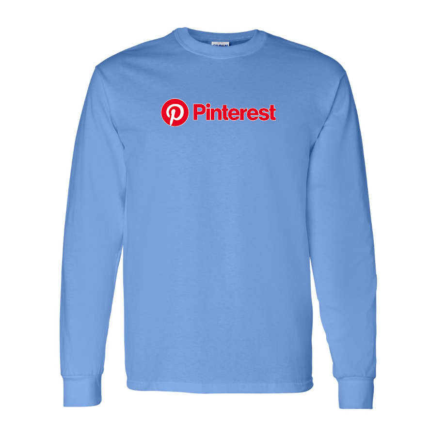 Men's Pinterest Cotton Long Sleeve T-Shirt