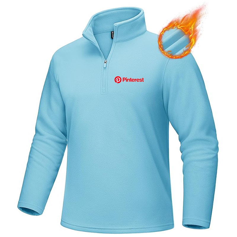 Men's Pinterest MAGCOMSEN Quarter-Zip Pullover Polar Fleece Sweatshirt Stand Collar Long Sleeve Shirt for Men Thermal Winter Fall