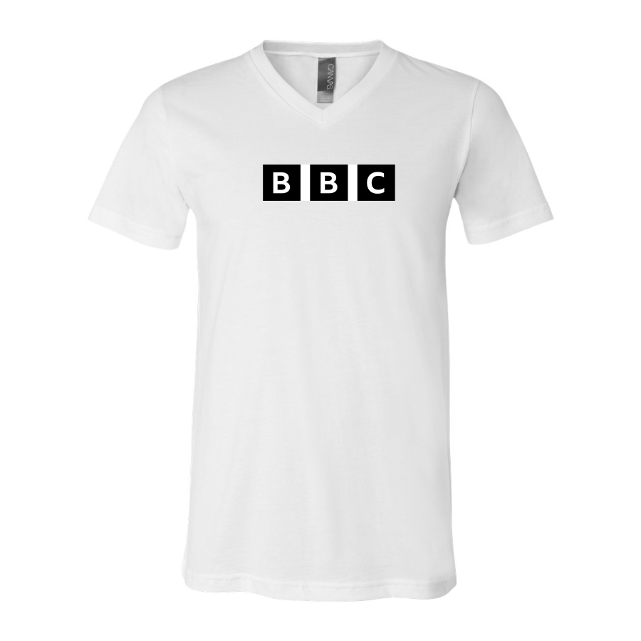 Men's BBC BELLA  CANVAS  Jersey V-Neck Tee