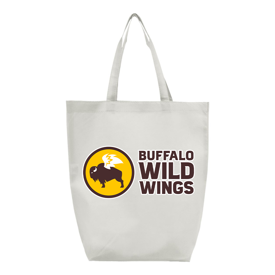 Buffalo Wild Wings  Q-Tees  Non-Woven Gusset Bottom Tote