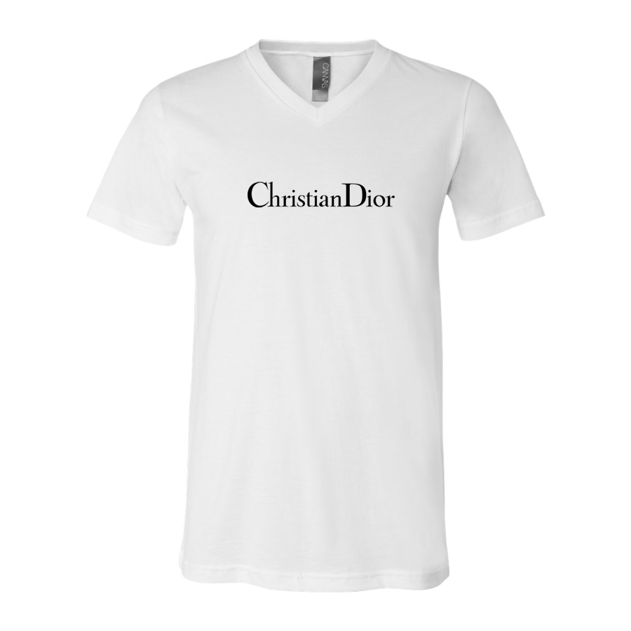 Men's Dior BELLA  CANVAS  Jersey V-Neck Tee