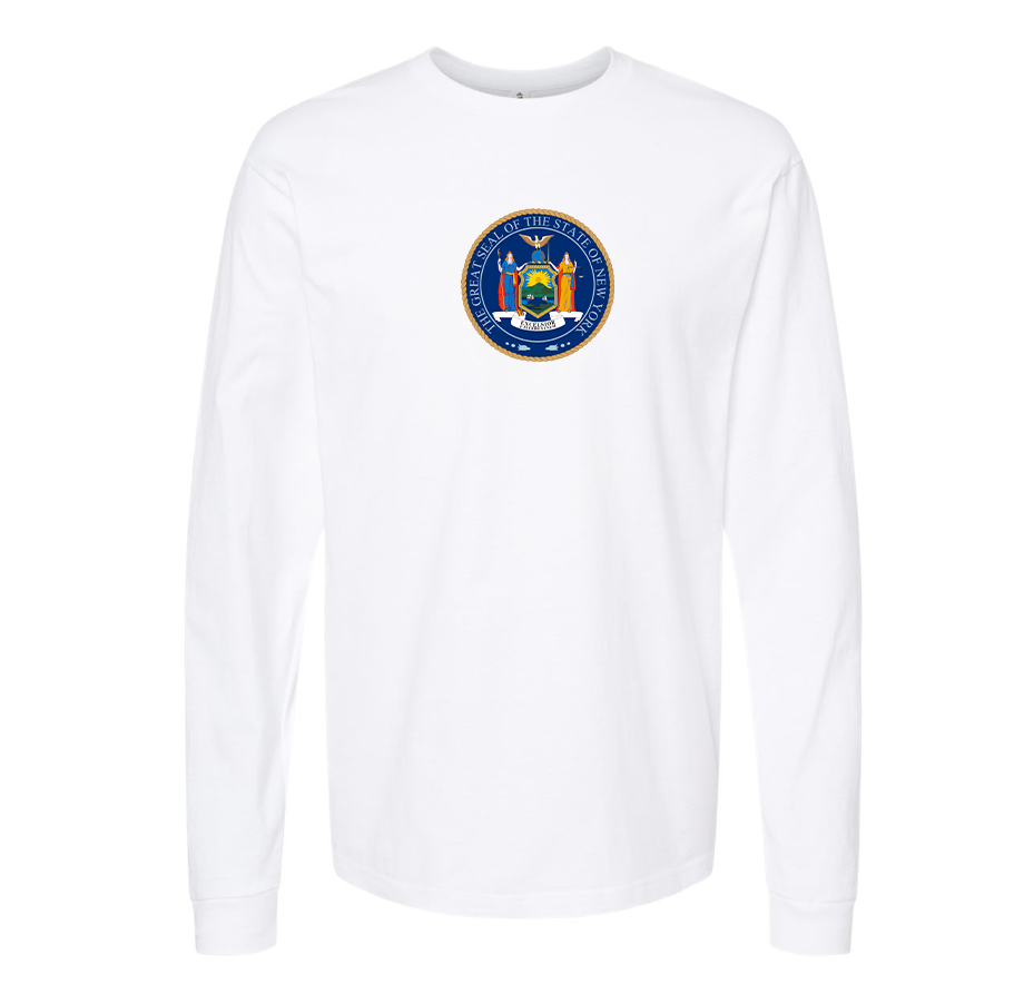 Men's New York  Cotton Long Sleeve T-Shirt