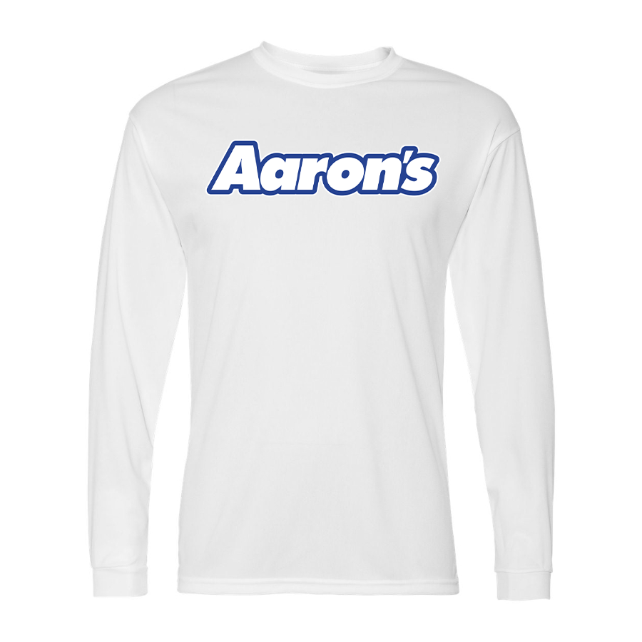 Men's Aarons Polyester Long Sleeve T-Shirt