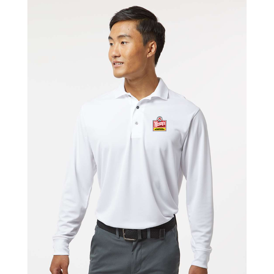 Men's Wendy's Paragon Prescott Long Sleeve Polo