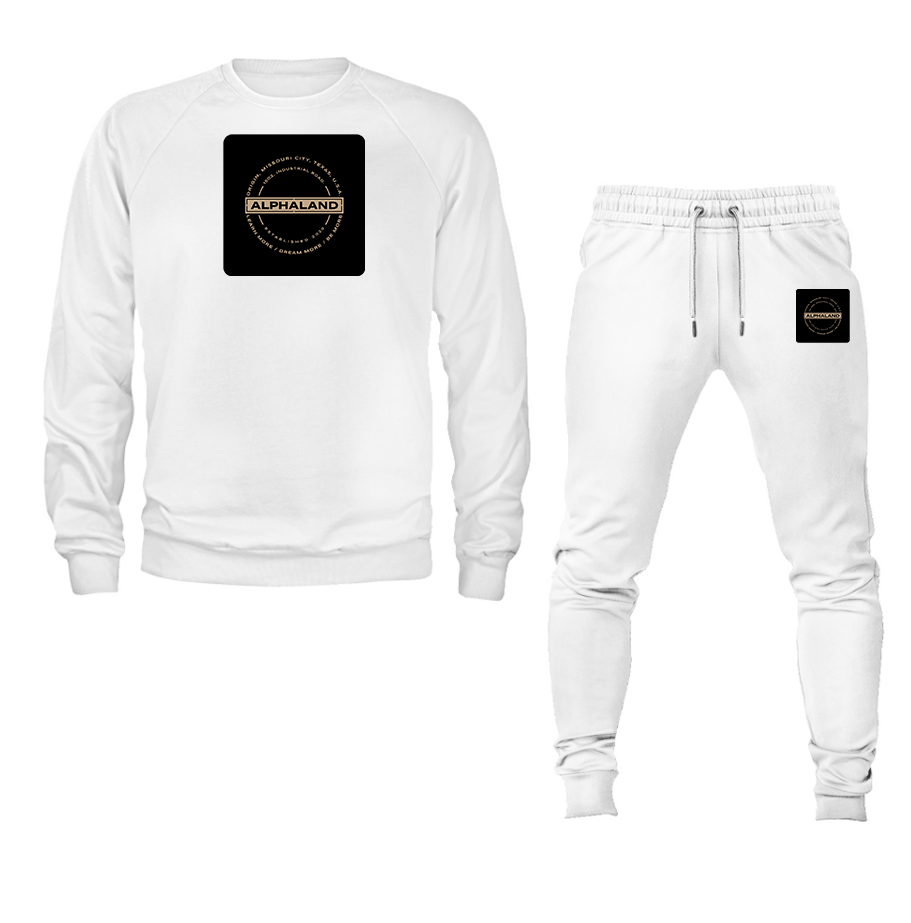 Men's Alphaland Crewneck Sweatshirt Joggers Set