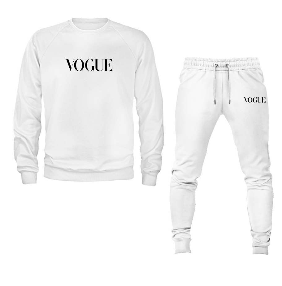 Men's Vogue  Crewneck Sweatshirt Joggers Set