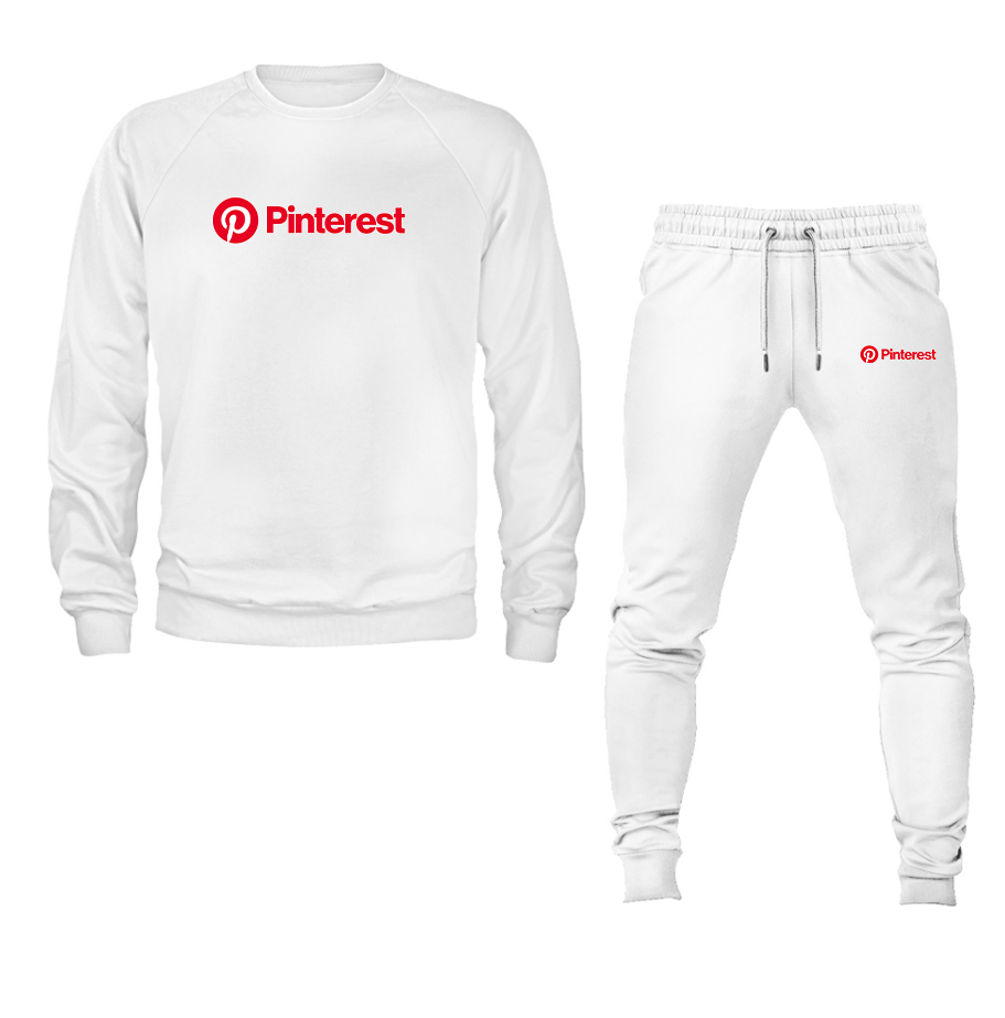 Men's Pinterest Crewneck Sweatshirt Joggers Set