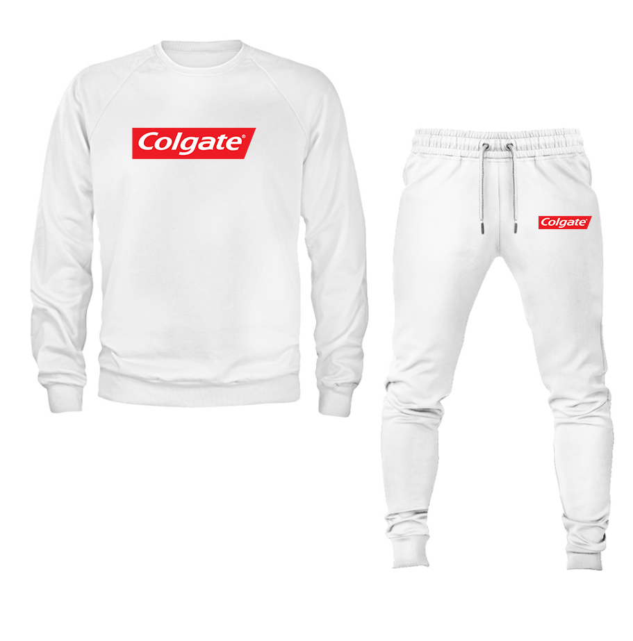 Men's Colgate Crewneck Sweatshirt Joggers Set