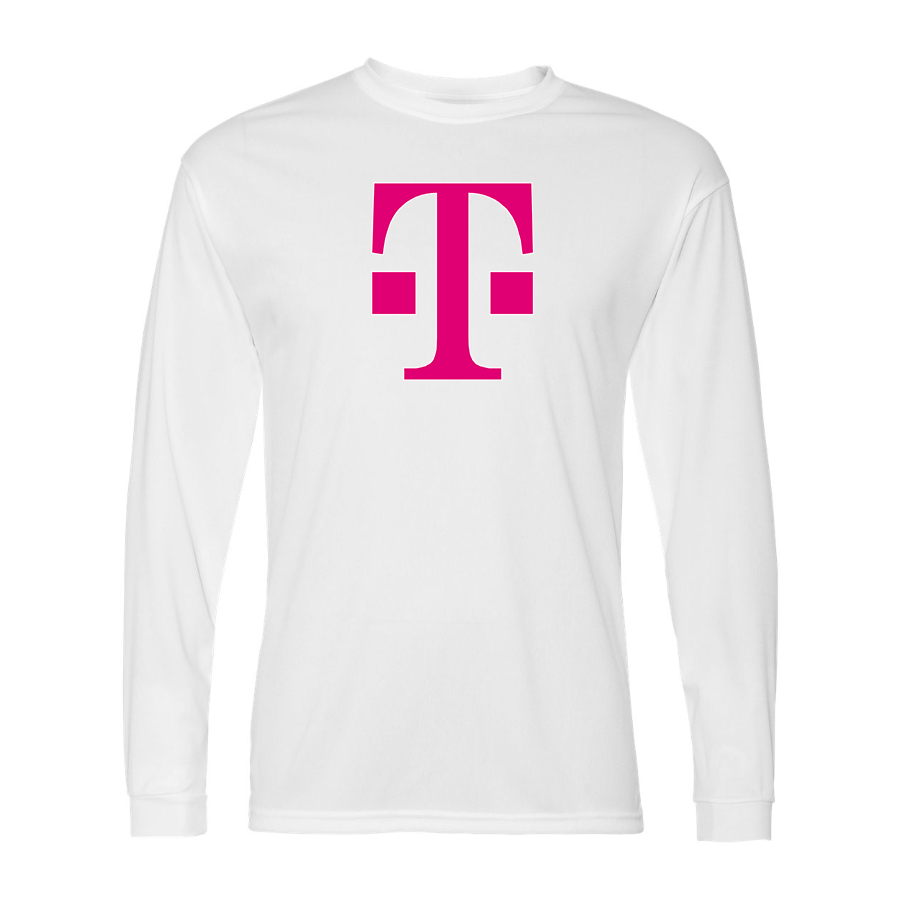 Men's T-Mobile Polyester Long Sleeve T-Shirt
