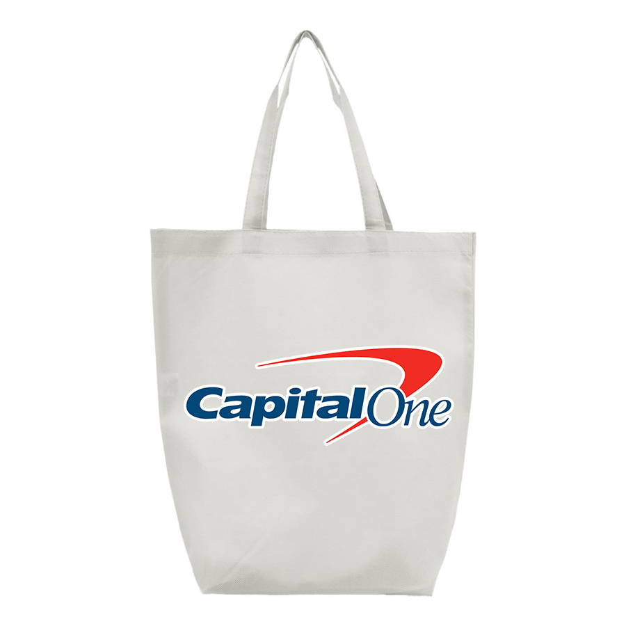 Capital One Q-Tees  Non-Woven Gusset Bottom Tote