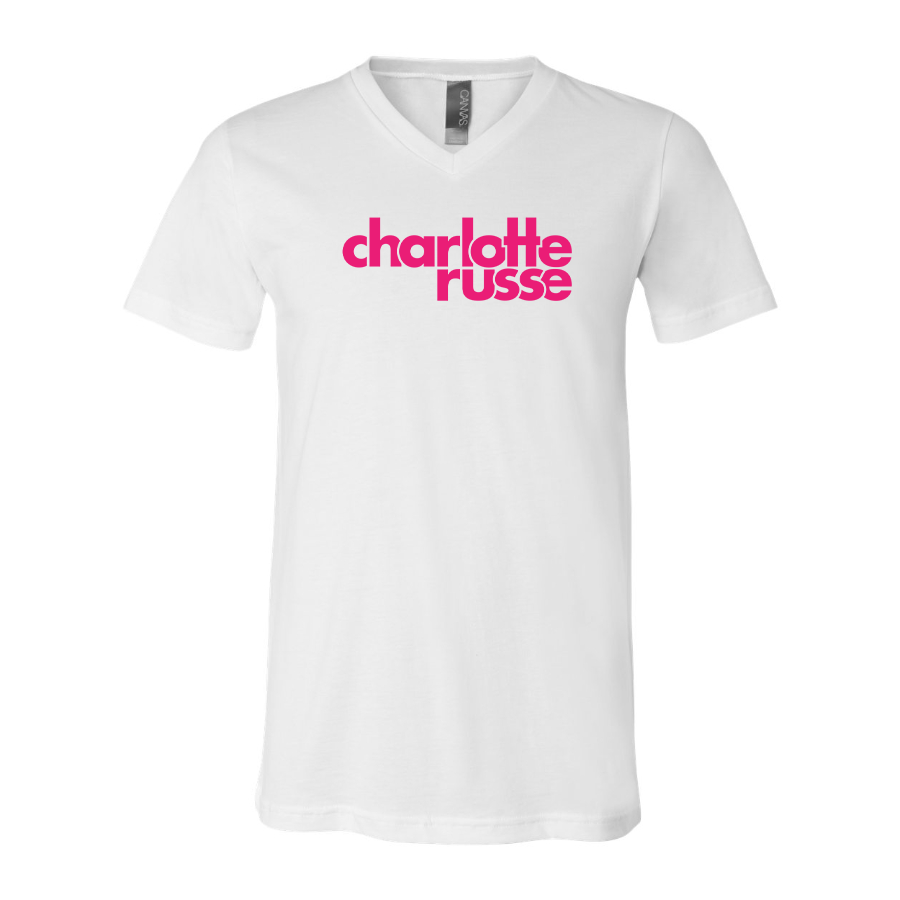 Men's Charlotte Russe BELLA  CANVAS  Jersey V-Neck Tee