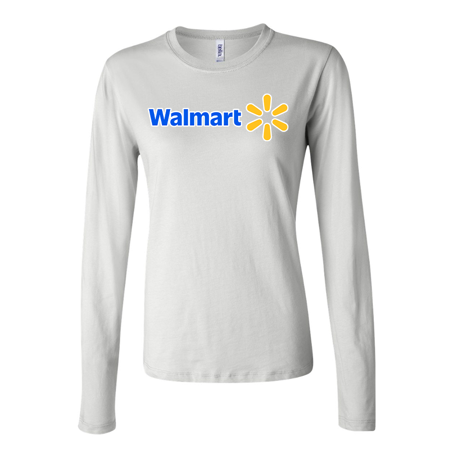 Women's  Walmart Long Sleeve T-Shirt