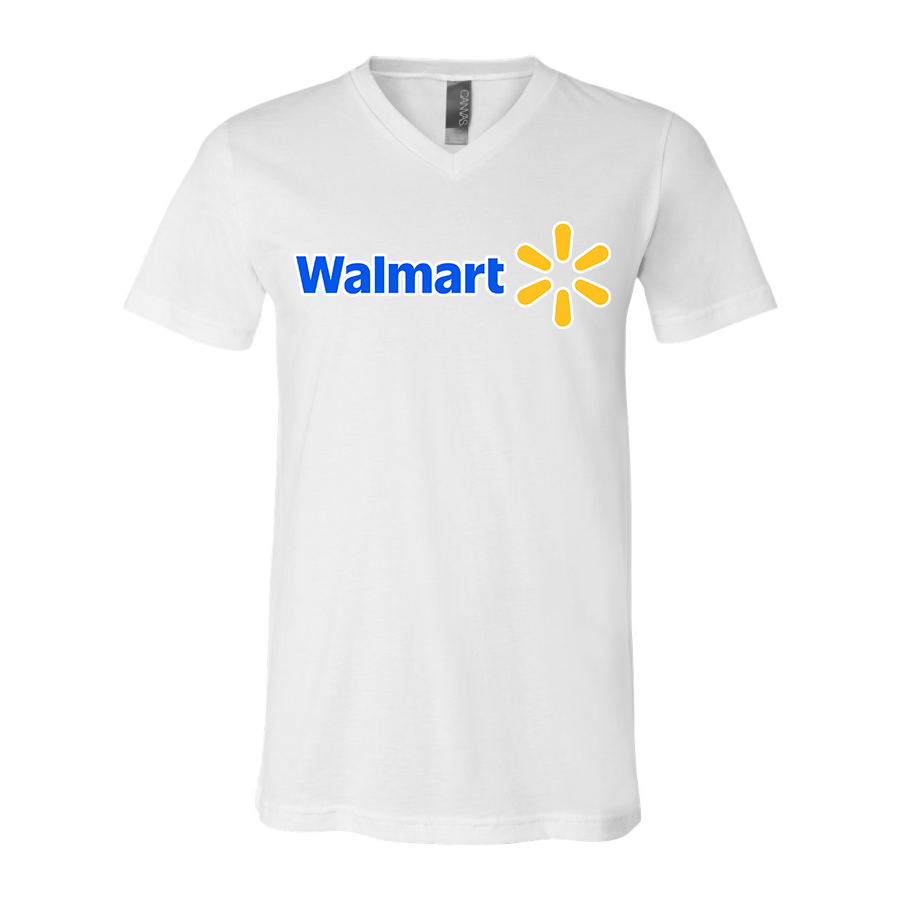 Men's Walmart BELLA  CANVAS  Jersey V-Neck Tee
