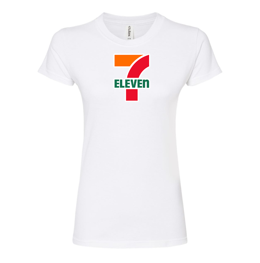 Women's  7-Eleven  Round Neck T-Shirt
