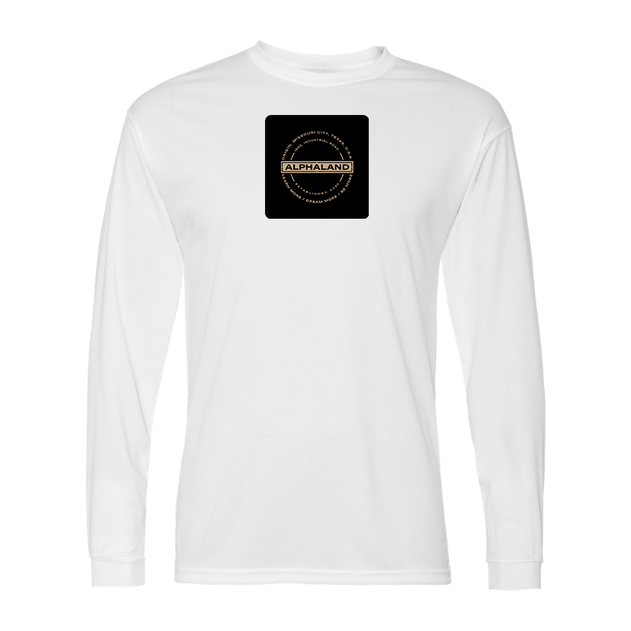 Men's Alphaland Polyester Long Sleeve T-Shirt