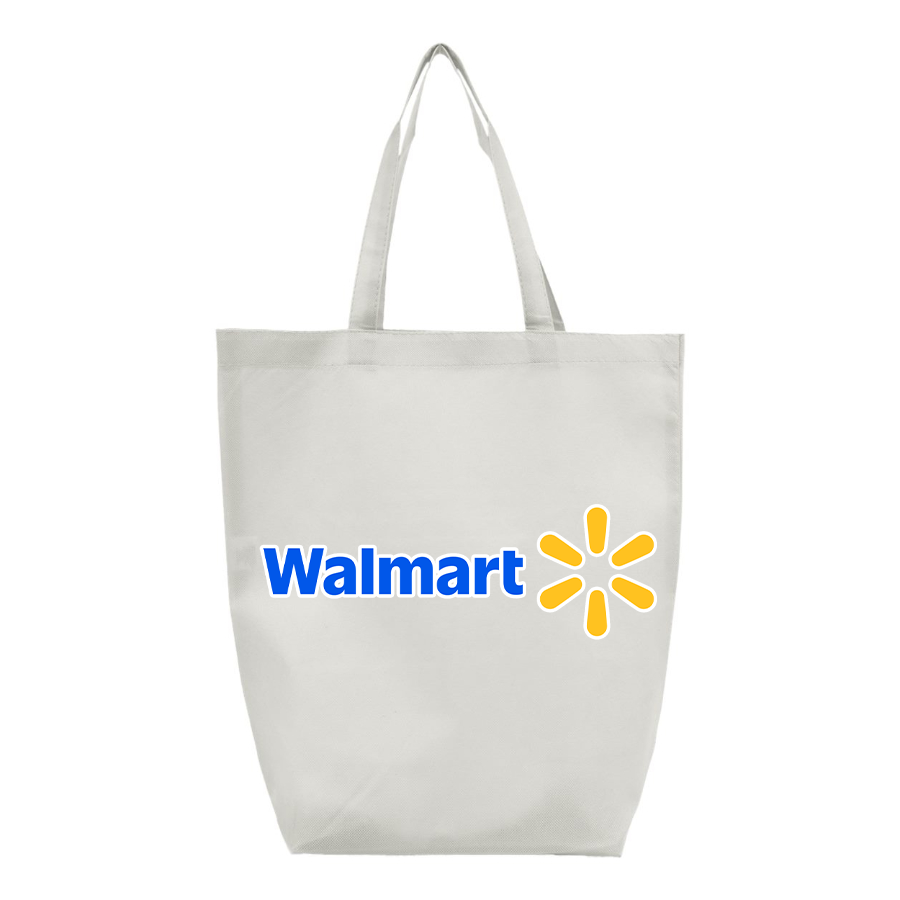 Walmart Q-Tees  Non-Woven Gusset Bottom Tote