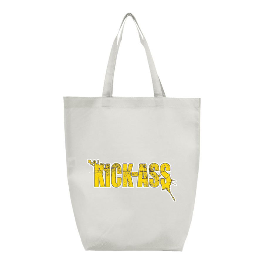 Kick-Ass Q-Tees  Non-Woven Gusset Bottom Tote
