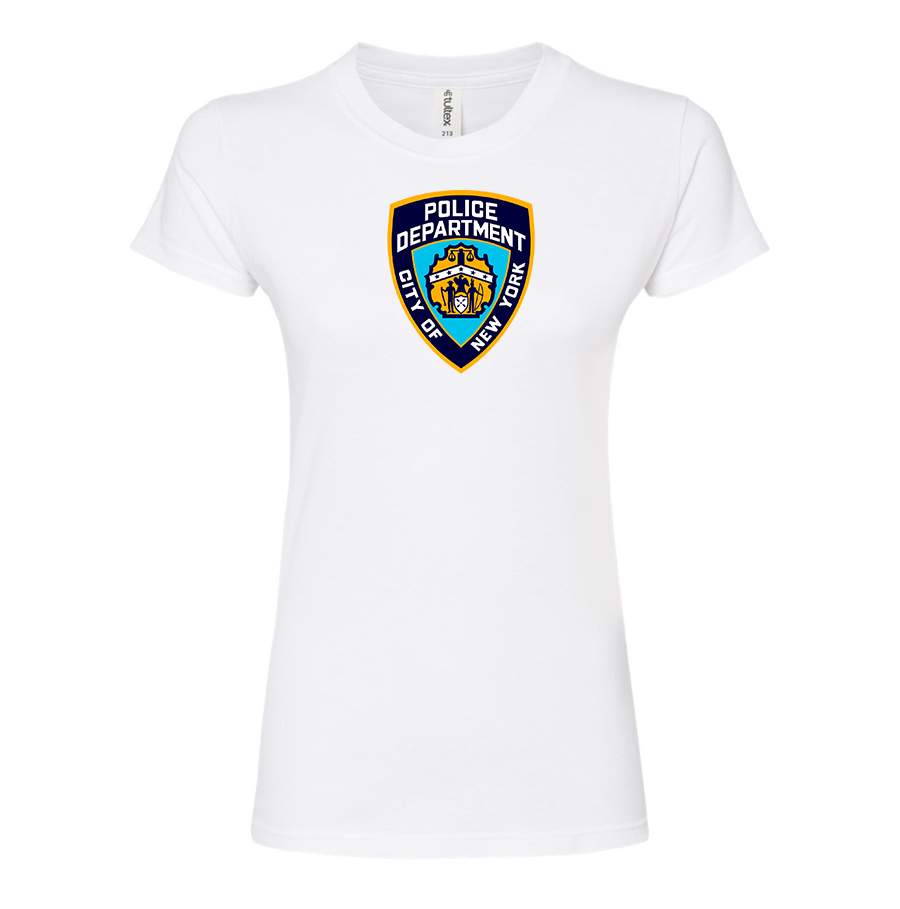 Women's NYPD Round Neck T-Shirt