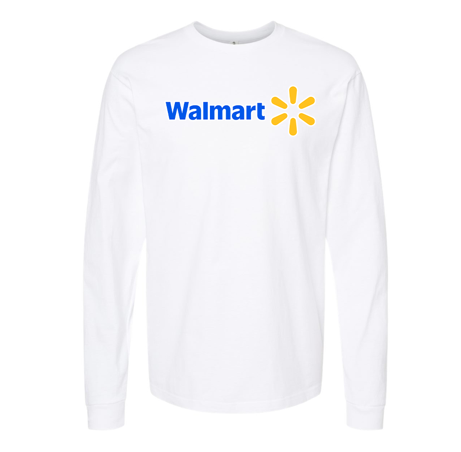 Men's Walmart Cotton Long Sleeve T-Shirt
