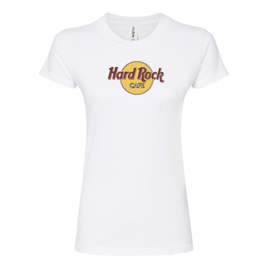 Women's Hard Rock Cafe Round Neck T-Shirt